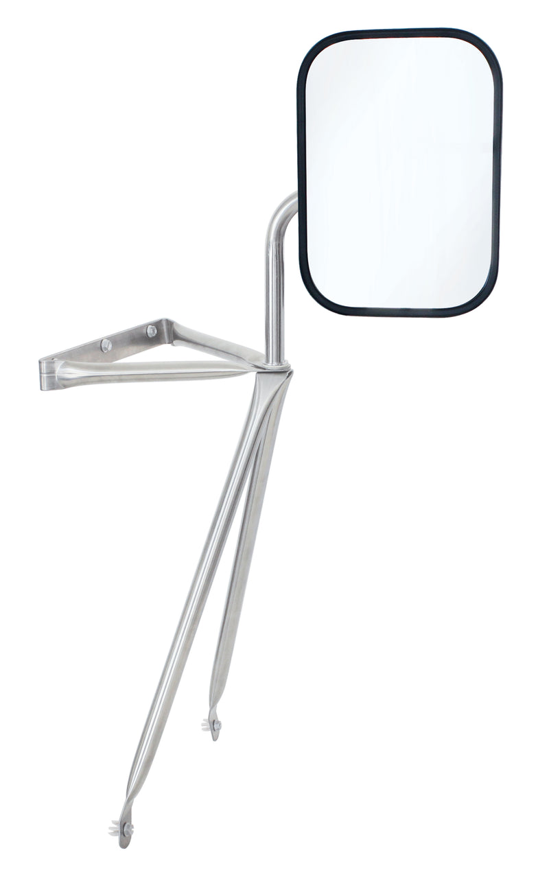 STAINLESS STEEL SWING AWAY MIRROR