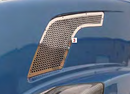 VOLVO HOOD AIR INTAKE SCREEN WITH 1/4" CIRCLES