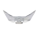 CHROME BULL HORN HOOD ORNAMENT