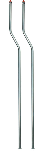 STAINLESS STEEL BUMPER GUIDE KIT WITH AMBER WATERMELON LENS