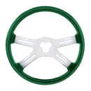 Emerald Green 18" Four Spoke Steering Wheel
