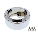 Chrome Aluminum 3-Bolt Hub Adapter
