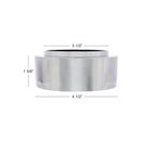 Chrome Aluminum 3-Bolt Hub Adapter