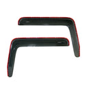 PETERBILT WINDOW SMOKED WINDOW VISORS - PAIR