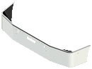 FREIGHTLINER FLD 120 & FLD112 CHROME BUMPER, 16" W/ STEP & TOW HOLES 1989 & NEWER