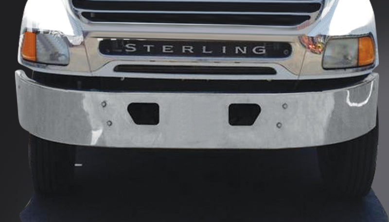 STERLING LT9513, LT9500 CHROME BUMPER 13" W/ TOW HOLES. FITS 2005 & NEWER