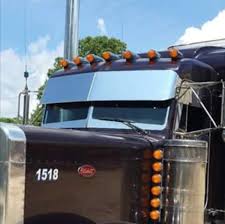 Peterbilt 3PC. Windshield Trim