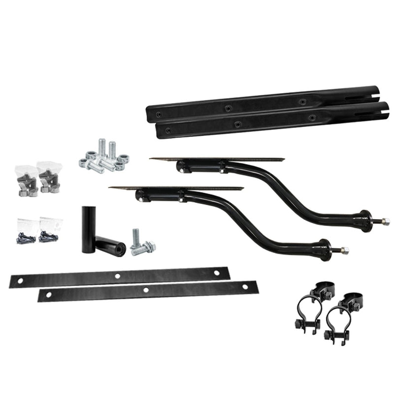 Poly Half Fender Mounting Kit w/ Swivel Under Mounts / Tube Arms