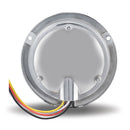 4" CLEAR RED STANDARD LED STOP, TURN & TAIL LIGHT WITH FLANGE MOUNT