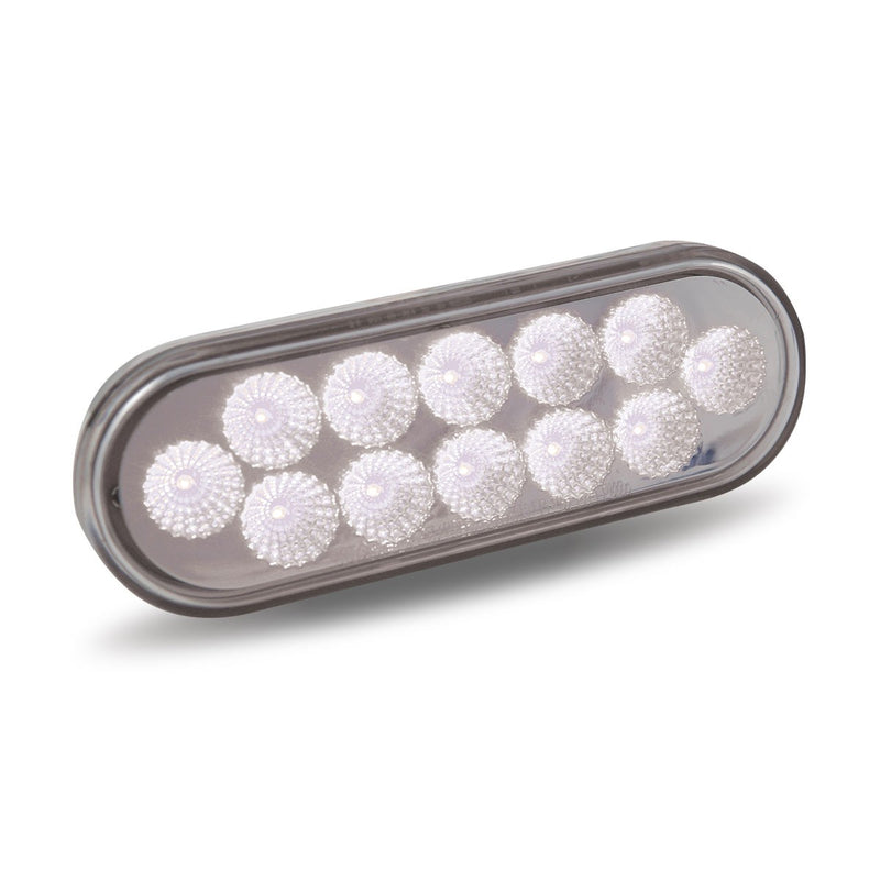 DUAL REVOLUTION AMBER TURN SIGNAL & MARKER TO WHITE AUXILIARY LED OVAL LIGHT